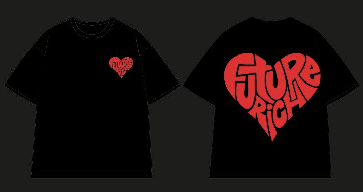T-shirt Heart of a Rich